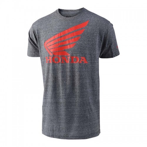 T-SHIRT TROY LEE DESIGNS 2019 HONDA WING - CINZA